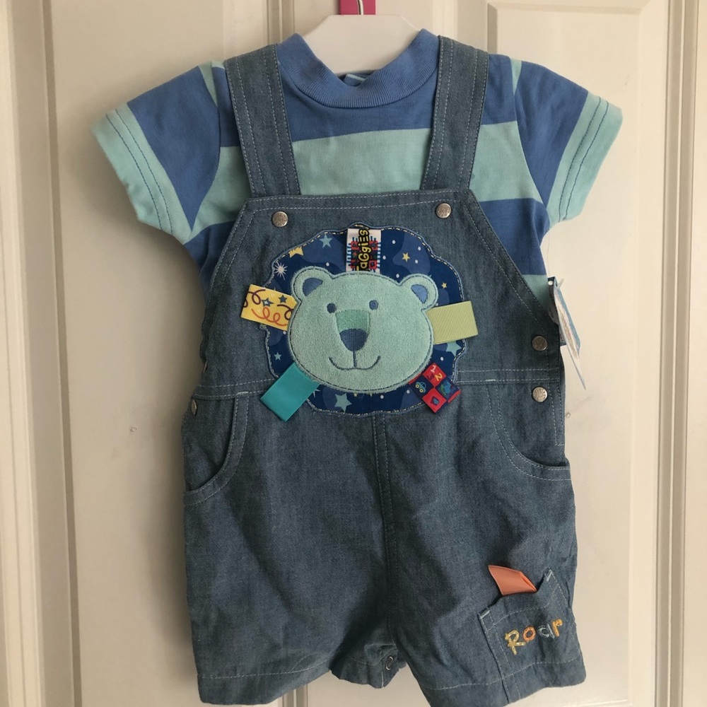 Taggies shorts outfit size 6-9 mths